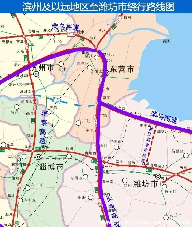 济青北线1月20日起限速限行交警发布绕行路线