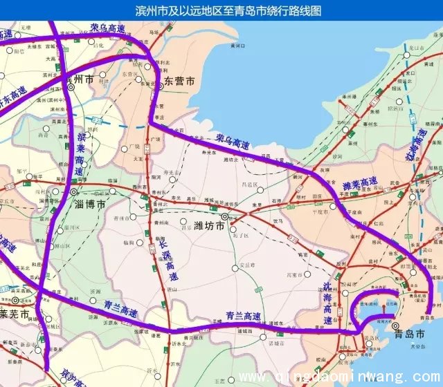 济青北线1月20日起限速限行交警发布绕行路线